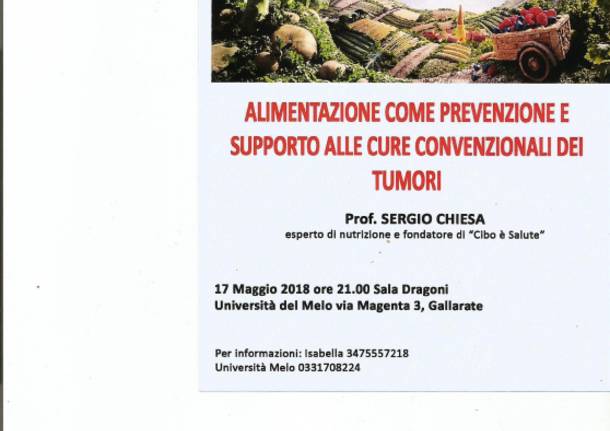 Alimentazione e salute, parliamone