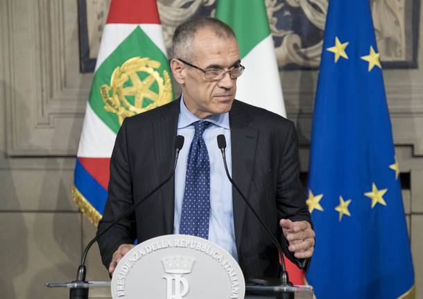 Carlo Cottarelli da Sergio Mattarella