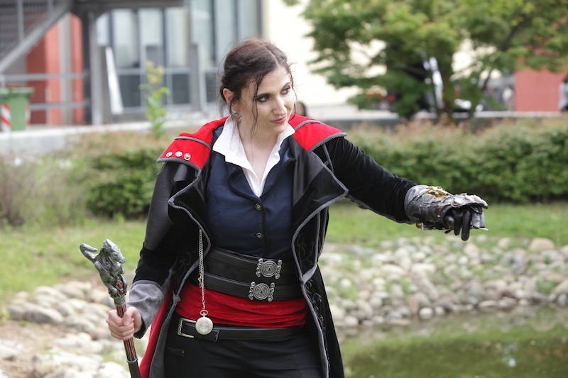 Cosplayer al Malpensa Fiere
