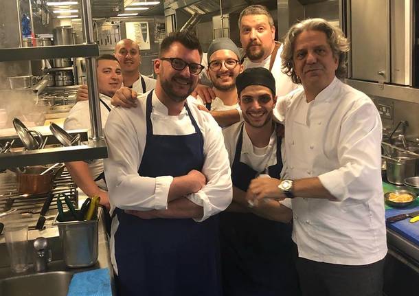 Davide Aviano alla locanda Locatelli di Londra