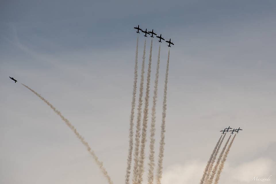 Frecce Tricolori viste da Cerro