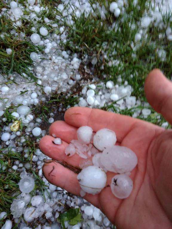 Grandinata sul Varesotto