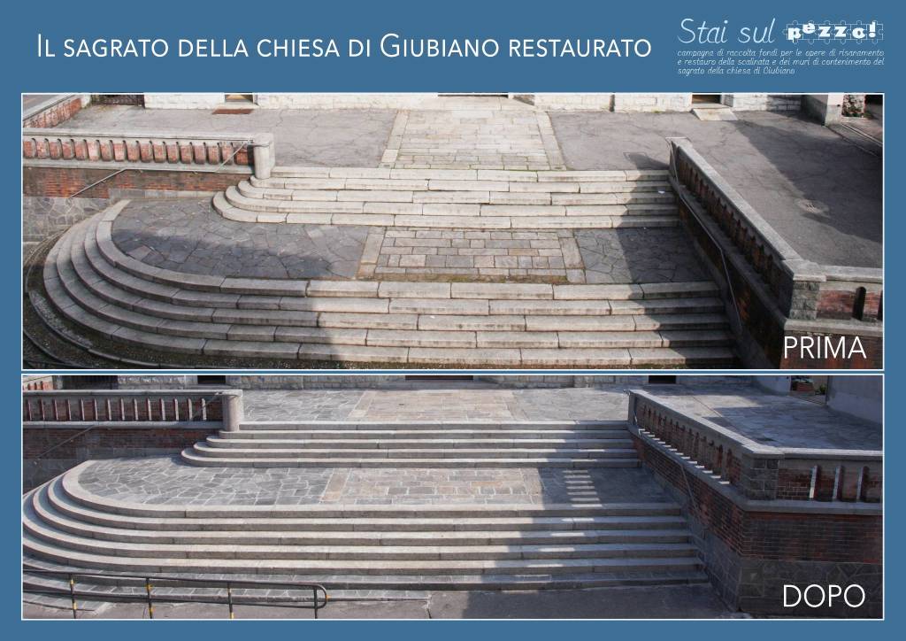 IL nuovo sagrato della chiesa di Giubiano