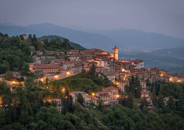 Il Sacro Monte visto dall'alto