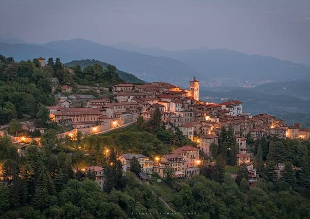 Il Sacro Monte visto dall'alto 