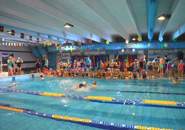 B.Fit Legnano: 130 bambini alla festa del nuoto