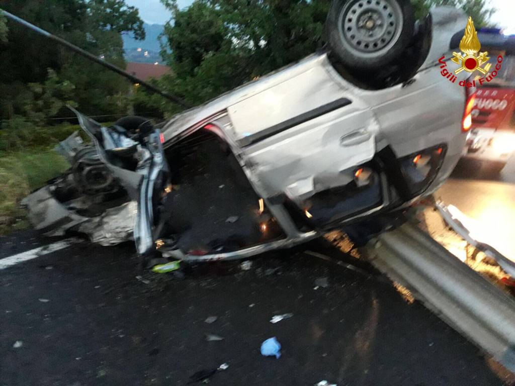 incidente stradale a-8 13 maggio 2018