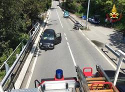 Incidente stradale a brzzo di Bedero