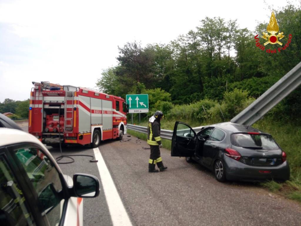 Incidente stradale sull’autostrada A26