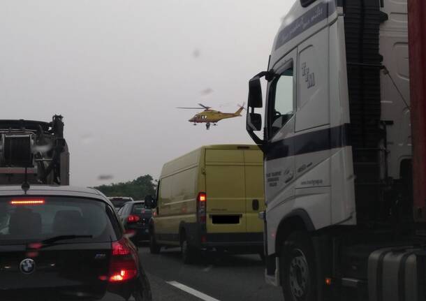 Incidente sull’A8: 30 maggio 2018