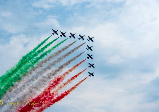 La bellezza delle frecce tricolori