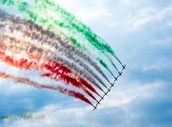 La bellezza delle frecce tricolori