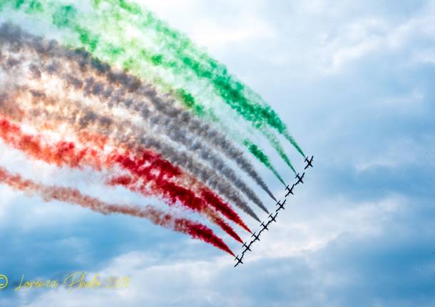 La bellezza delle frecce tricolori