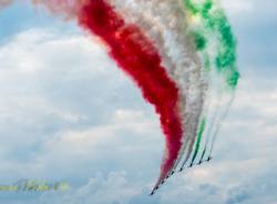 La bellezza delle frecce tricolori