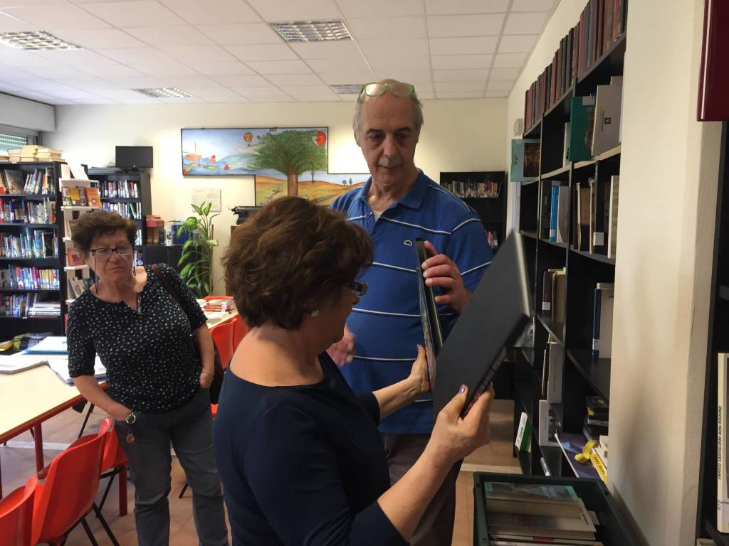 La Biblioteca "Bruna Brambilla" alla scuola Anna Frank