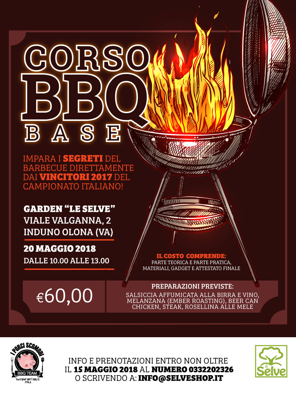 Le Selve corso barbecue