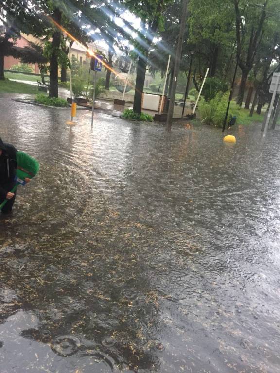 maltempo allagamenti castellanza 9 maggio 2018