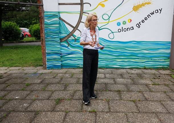 Murale ex tessitura Visconti di Modrone – San Vittore Olona