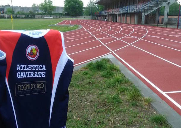 nuova pista atletica leggera gavirate 2018