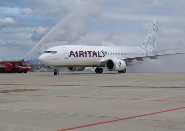 Il primo aereo della nuova Air Italy