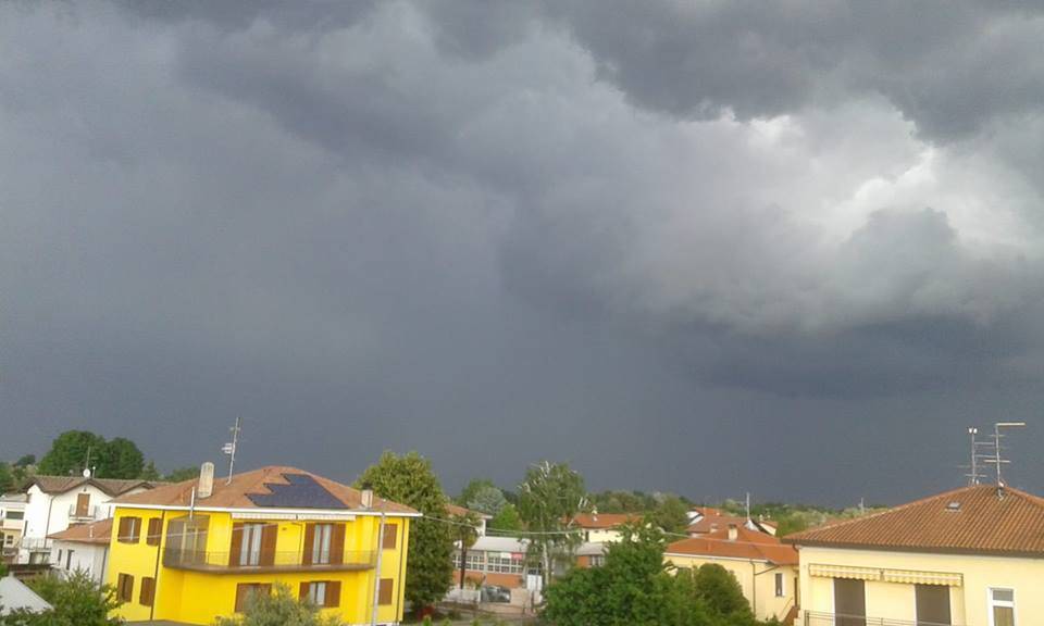 Temporale nel Varesotto maggio 2018