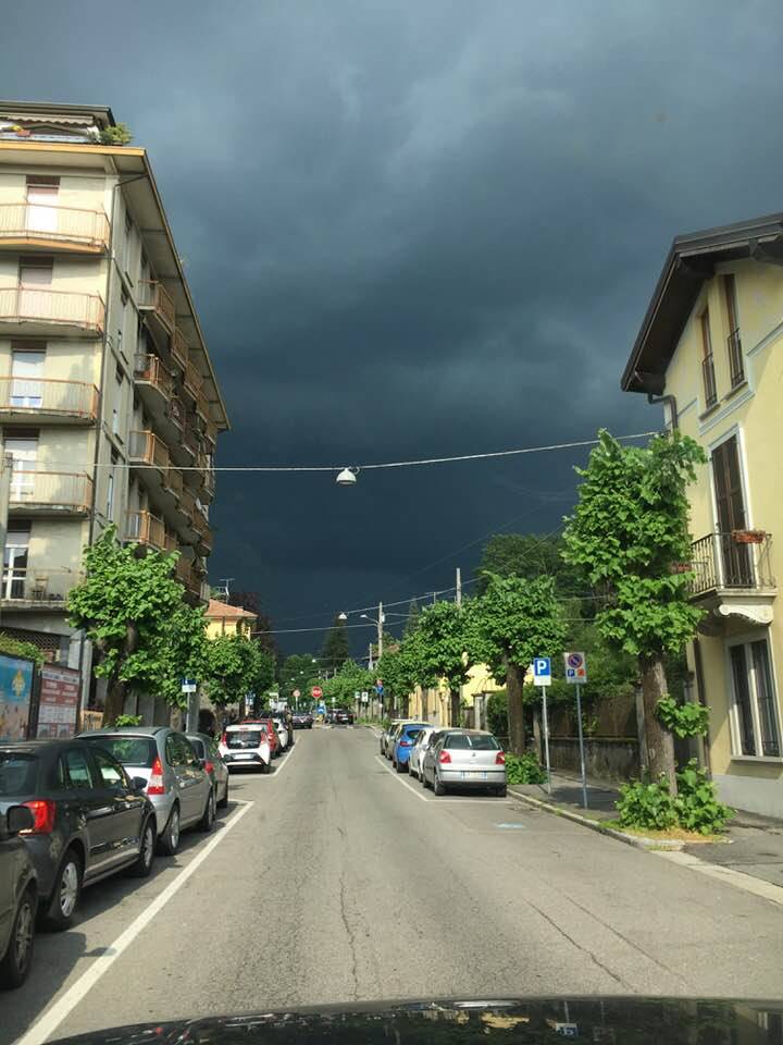 Temporale nel Varesotto maggio 2018