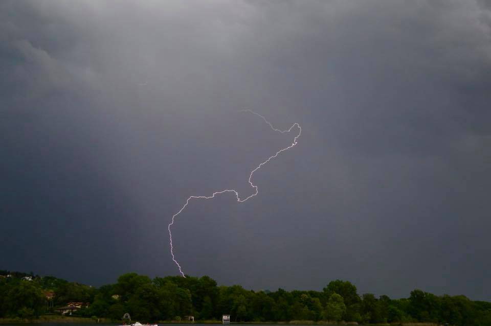 Temporale nel Varesotto maggio 2018