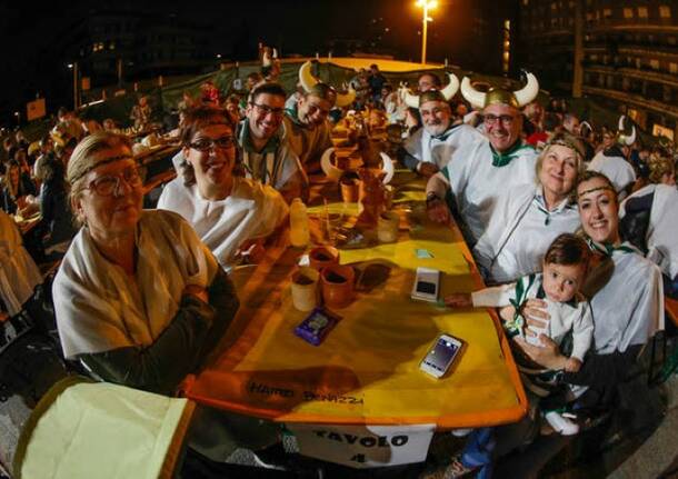 Cena Gallica: 800 presenze