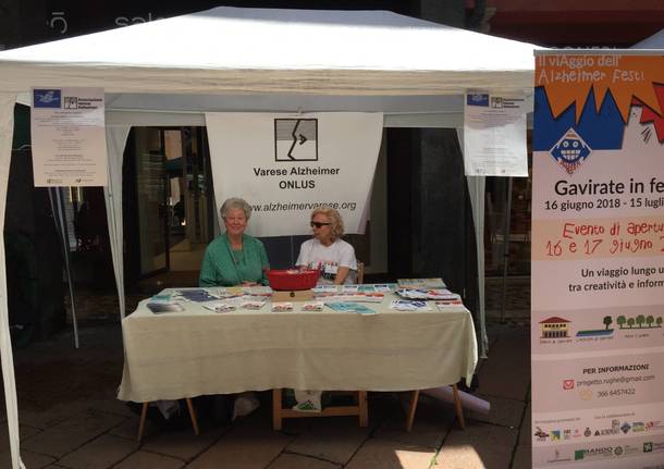 VareseSolidale: i banchetti in corso Matteotti