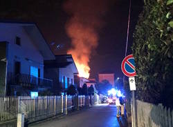 Venegono Inferiore - Incendio abitazione