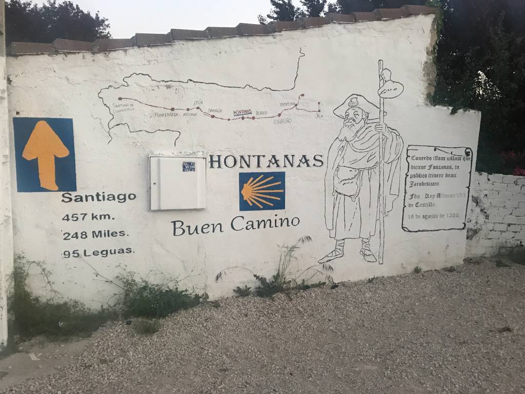 Cammino Santiago Hontanas 