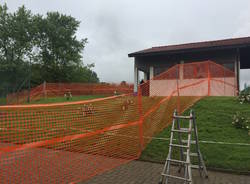 Iniziati i lavori alla pista di atletica di Calcinate degli Orrigoni