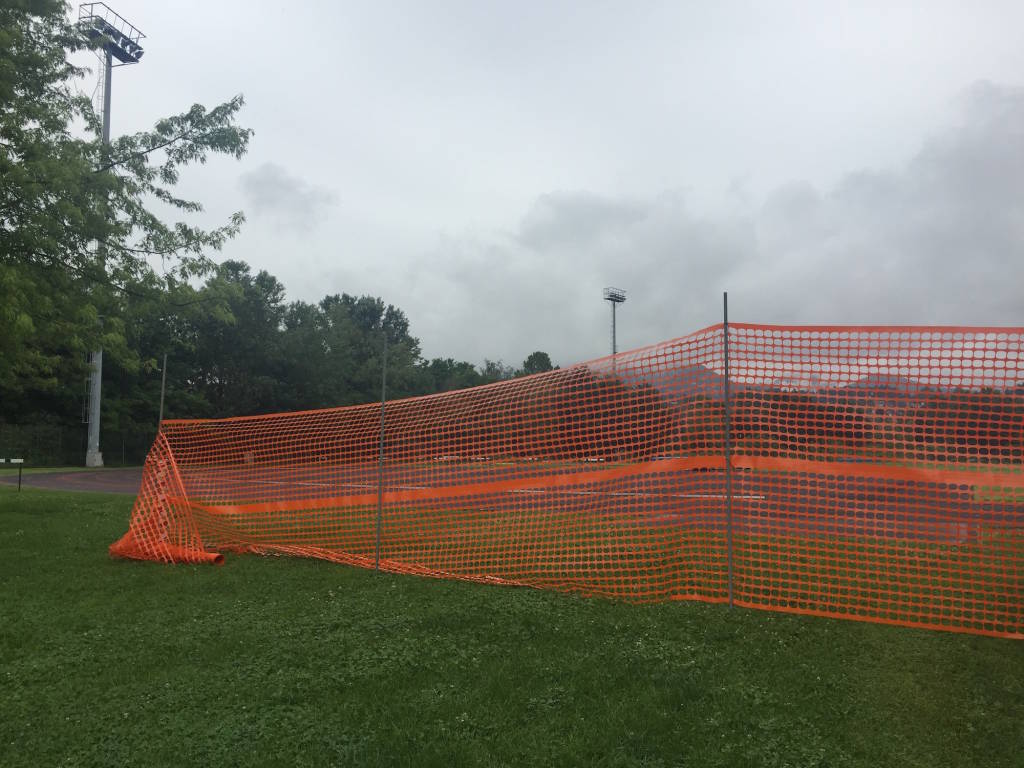 Iniziati i lavori alla pista di atletica di Calcinate degli Orrigoni