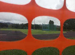 Iniziati i lavori alla pista di atletica di Calcinate degli Orrigoni