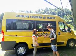 Il nuovo scuolabus di Ferrera