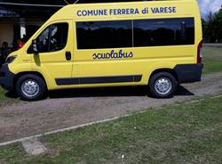 Il nuovo scuolabus di Ferrera