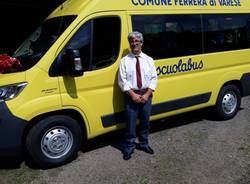 Il nuovo scuolabus di Ferrera