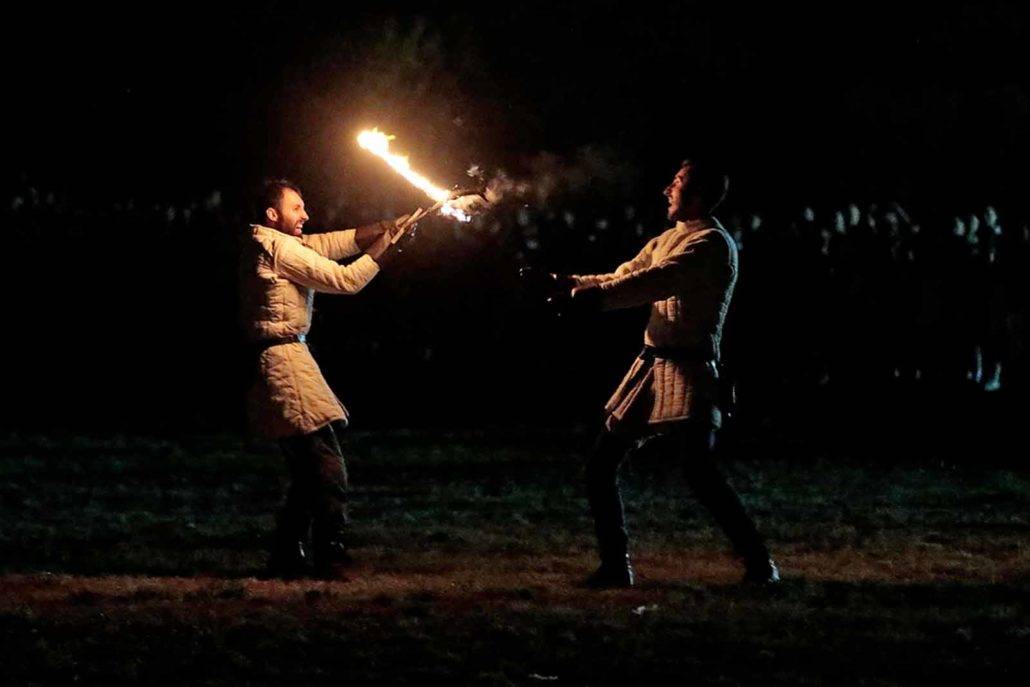 castello di legnano in festa