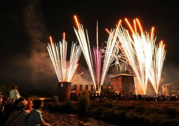 Fuochi artificiali e incendio del Castello – Luigi Frigo