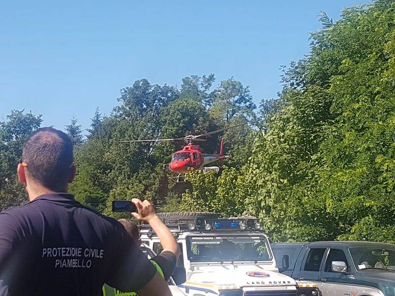 Esercitazione antincendio Campo dei Fiori 2018