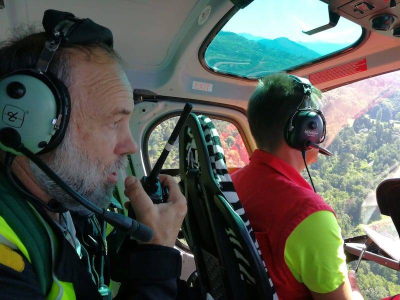 Esercitazione antincendio Campo dei Fiori 2018