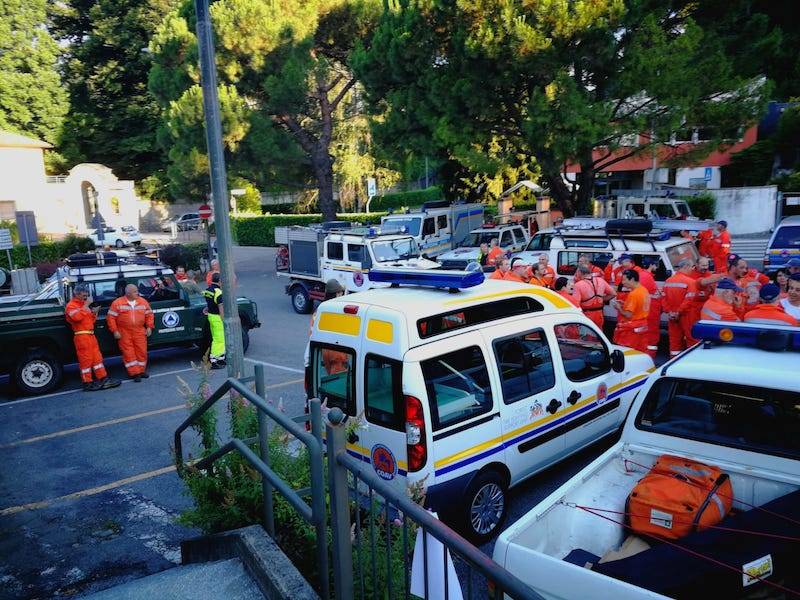 Esercitazione antincendio Campo dei Fiori 2018