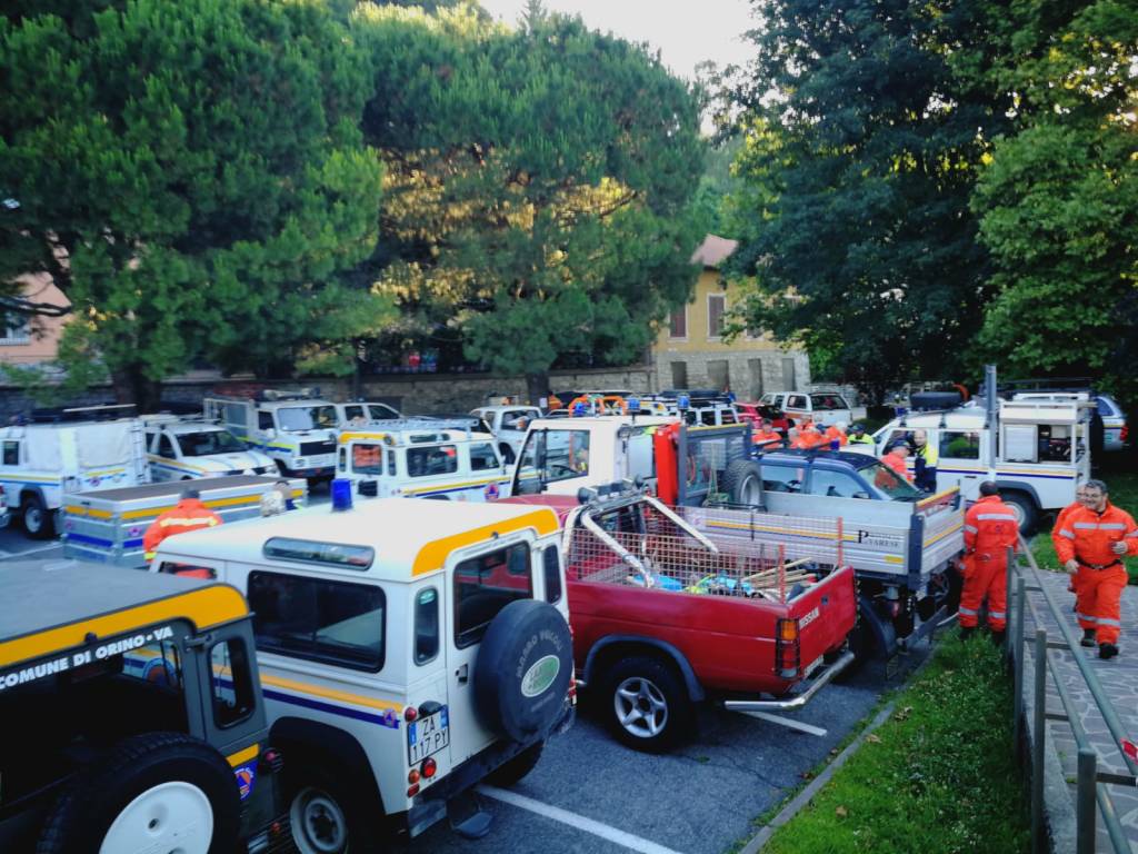 Esercitazione antincendio Campo dei Fiori 2018
