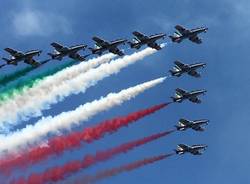 Frecce tricolori, le prove generali