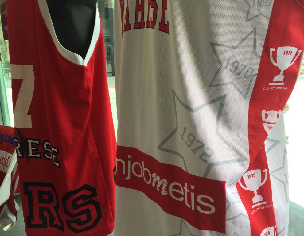 Il museo di Pallacanestro Varese in piazza Montegrappa