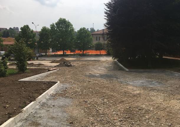 Il nuovo parcheggio di Valle Olona