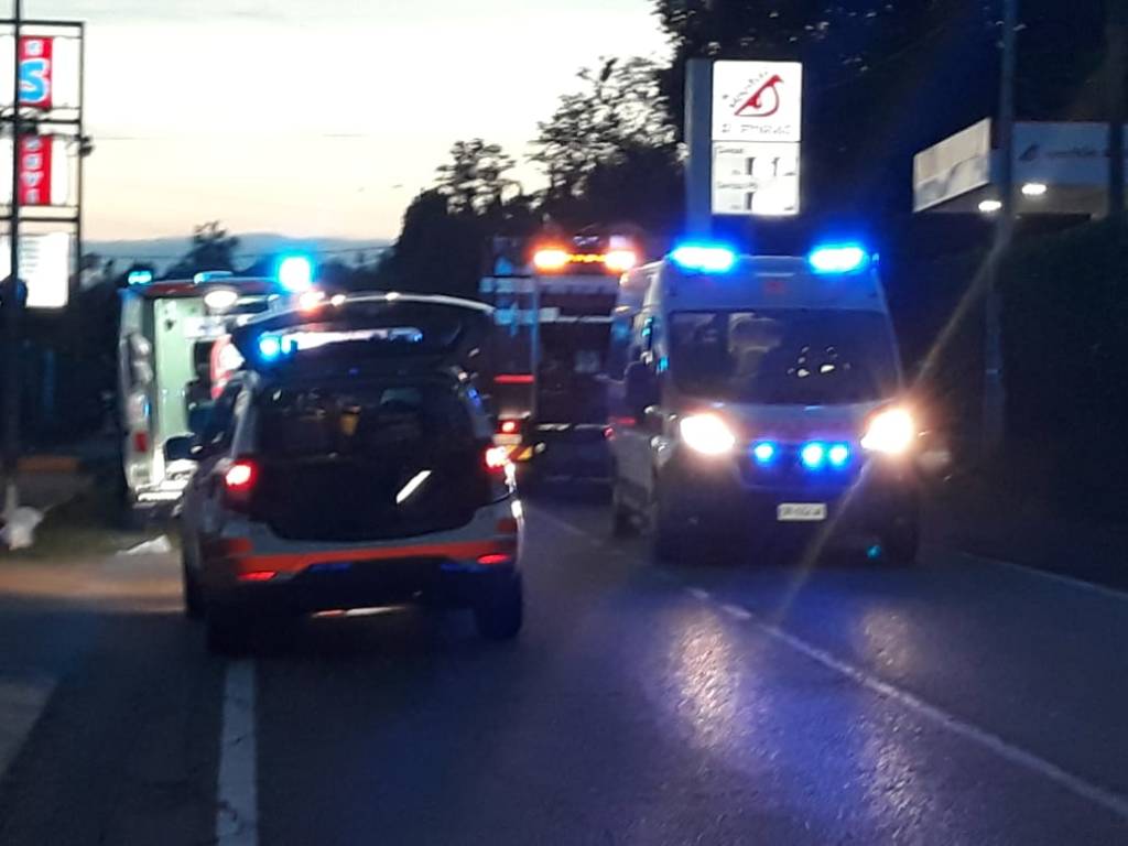 Incidente a Golasecca 9 giugno 2018
