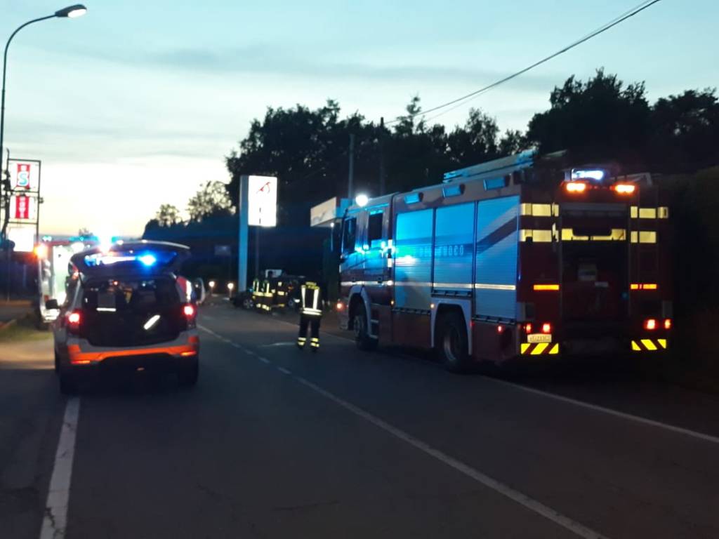Incidente a Golasecca 9 giugno 2018