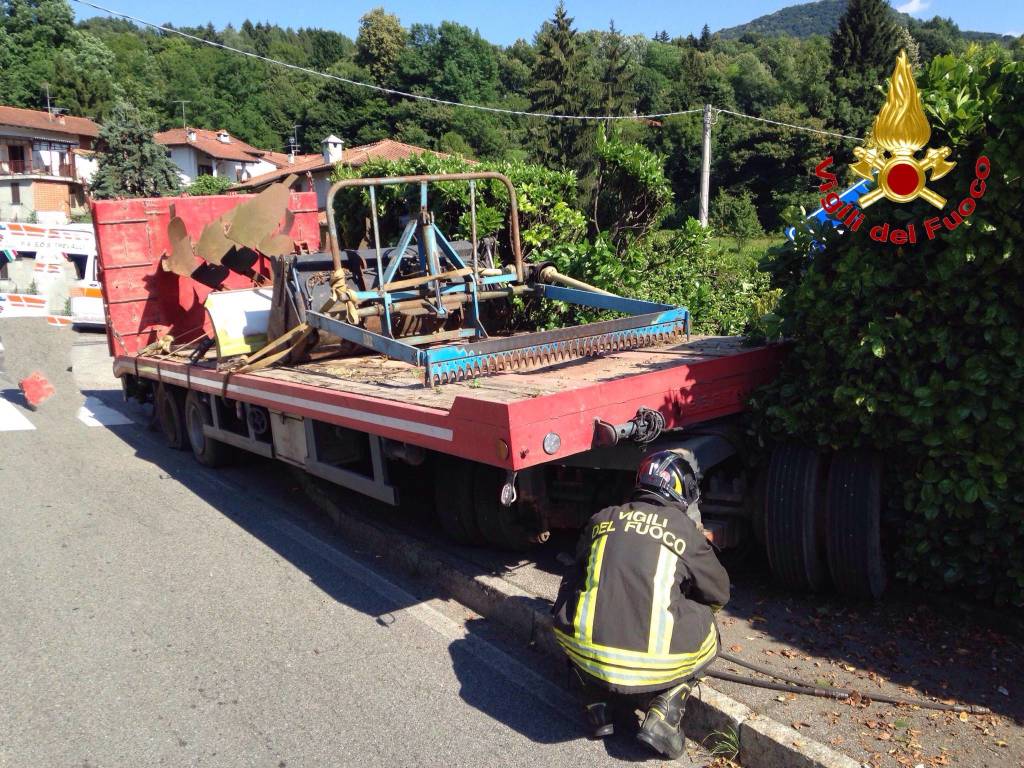 Incidente sulla provinciale