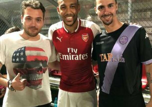Aubameyang a Legnano